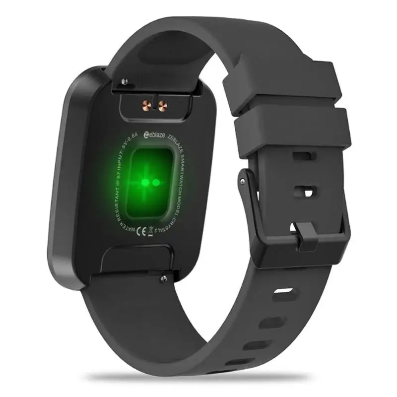 Zeblaze Crystal 2 Smartwatch монитор сердечного ритма IP67 Водонепроницаемый носимый прибор цветной дисплей Смарт-часы для Android IOS