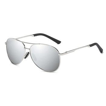 

OFFRAY Pilot Men Polarized Sunglasses High Quality Fashion Style Retro 7 Colors Polaroid Material Lens UV400 Protection Eyewear