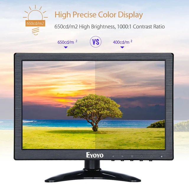 Monitor LCD LED 4K HD CCTV para ordenador, pantalla de 21 pulgadas, para  videojuegos - AliExpress