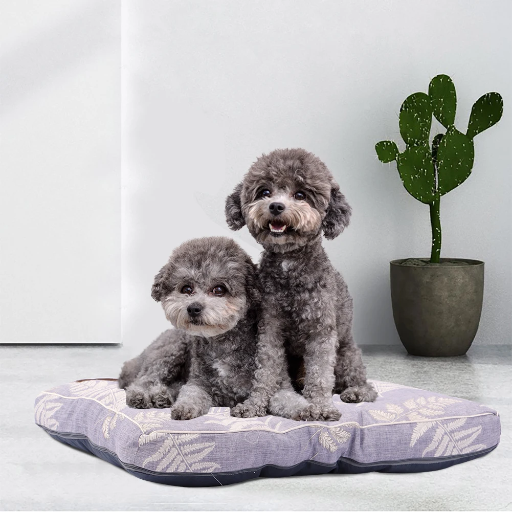 Petaccom-petking dog bed-removable and washable pet mattress soft and non-slip dog cushion, pet mats, thick pet blankets, pet kennels M-XL