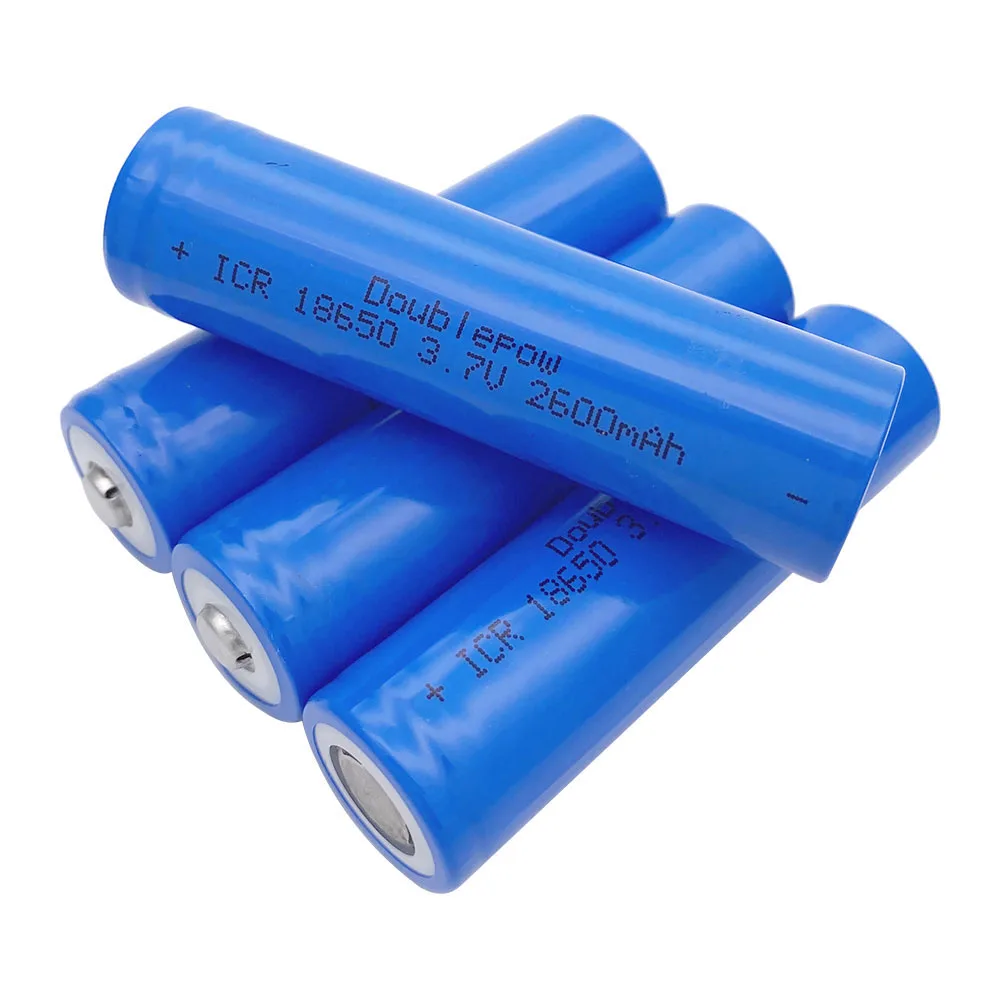 Original Novo Doublepow 18650 Bateria 3.7v 2600mah 18650 Bateria de Lítio Recarregável para Baterias de Lanterna Elétrica 100 - Image 4