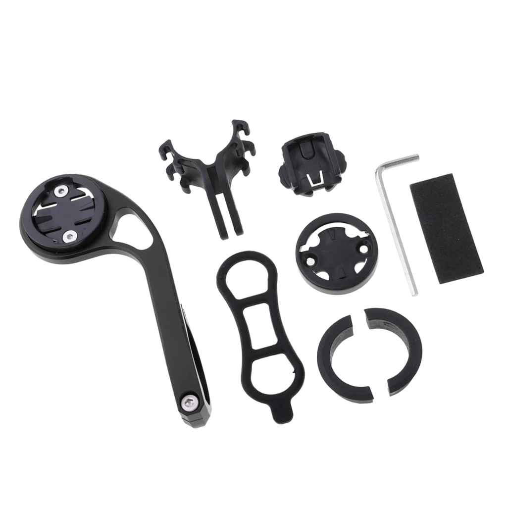 Bike Stem Out Front Computer Mount Light Holder GPS Stopwatch Rack For Garmin