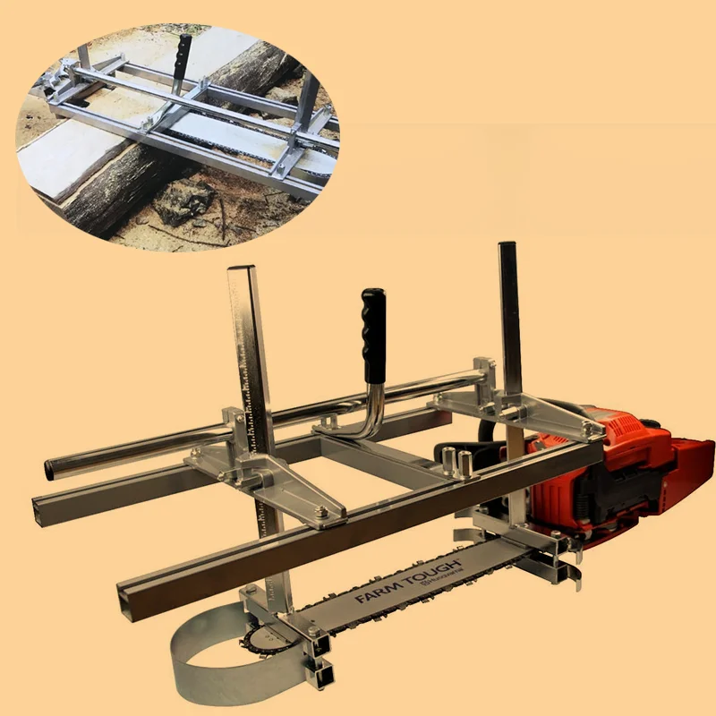 24 36 48 Inch Chainsaw Mill Planking Milling Kit Wood Guide Bar Lumber