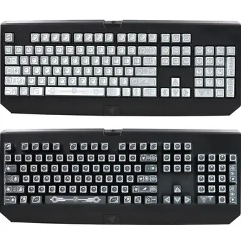 

RGB 104 Keycaps ANSI Layout OEM ABS Source Code Shot Backlit Keycap For Razer BlackWidow Ultimate BlackWidow X Mechanical Keyboa