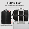 ARCTIC HUNTER 40L Large Capacity Men's Expandable Backpack USB Charging Men's 17" Laptop Bag Waterproof Business Travel Bag 3
