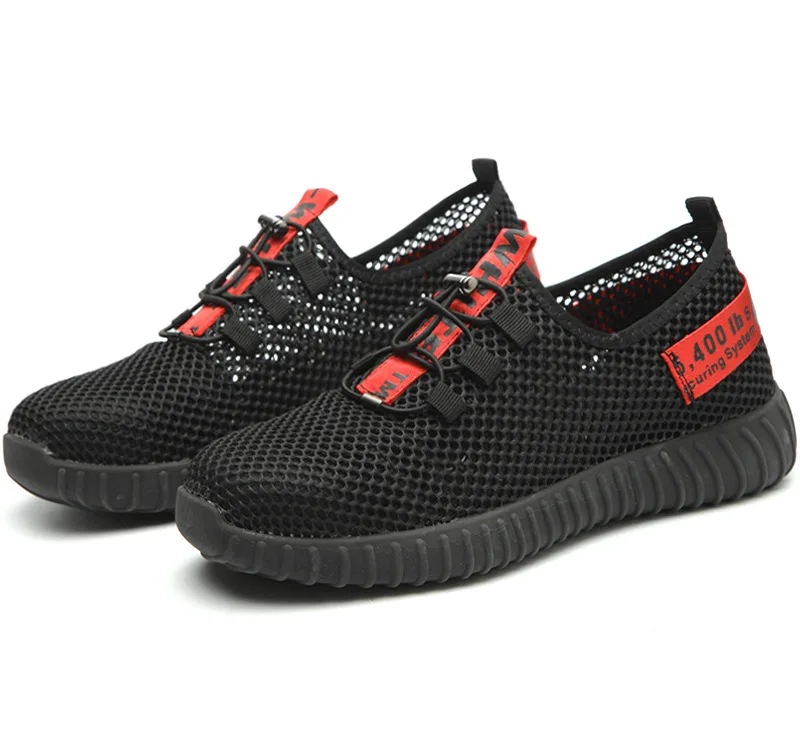 

Safety Shoes Men's Lightweight Summer New Style Anti-smashing And Anti-penetration Punched Sheet Surface Wear-Resistant Safety S
