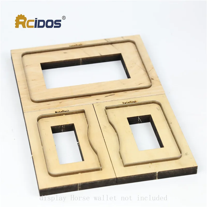 RCIDOS бумажник для карт Кожаный режущий штамп, японский стальной нож для карт, кожаный резак, деревянный plate17-18mm, лезвие 23,8x0,71 мм