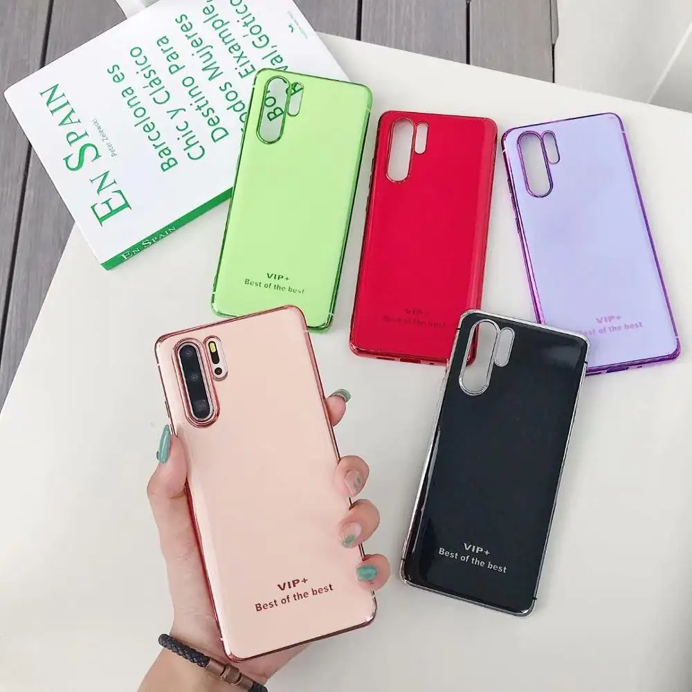 Мягкий силиконовый чехол для Huawei P20 P30 Mate 20 Lite Pro Y9 2019 Nova 3I Honor 8X 9 10 телефона цветной