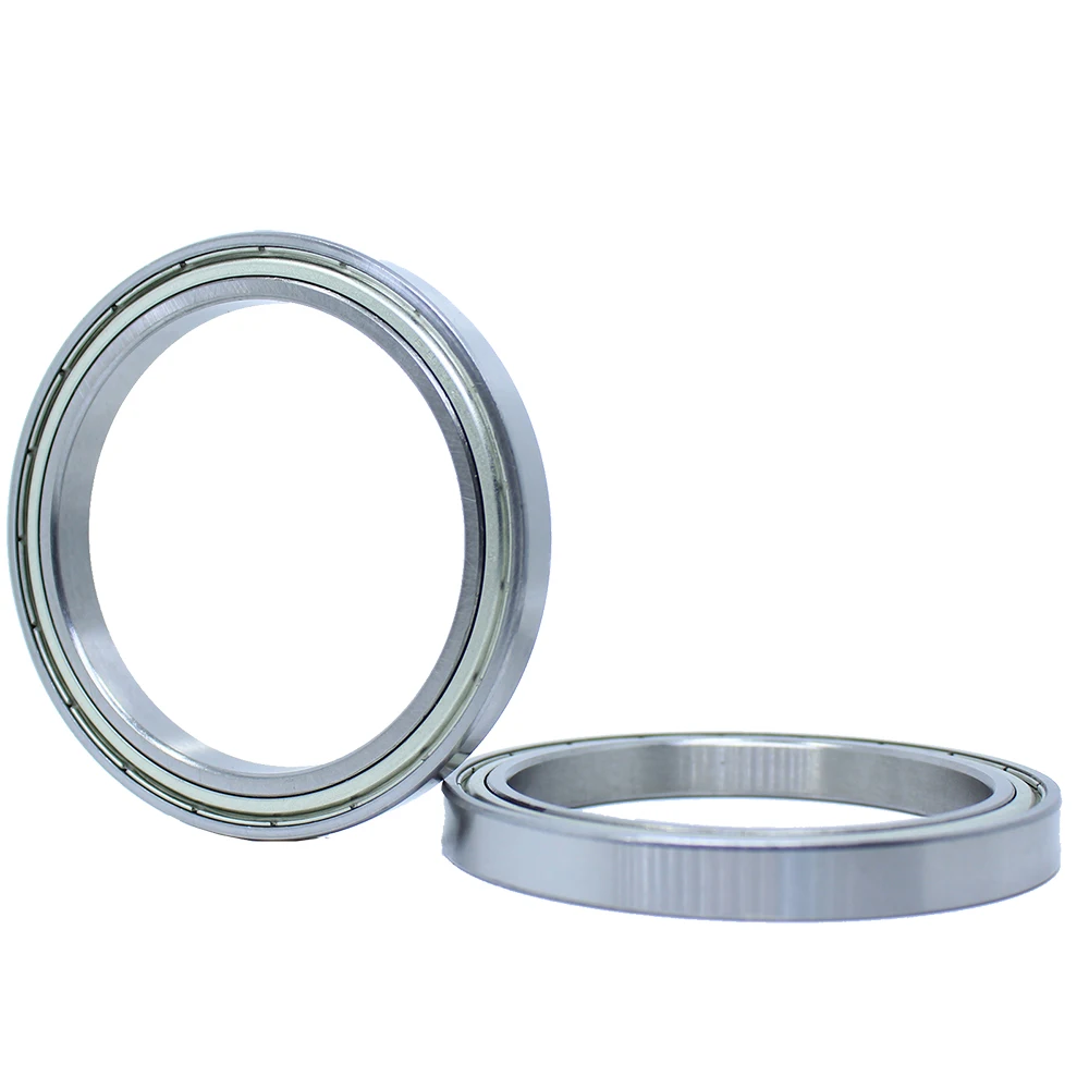 

6814 ZZ ABEC-1 (2PCS) 70x90x10MM Metric Thin Section Bearings 61814 ZZ 6814ZZ