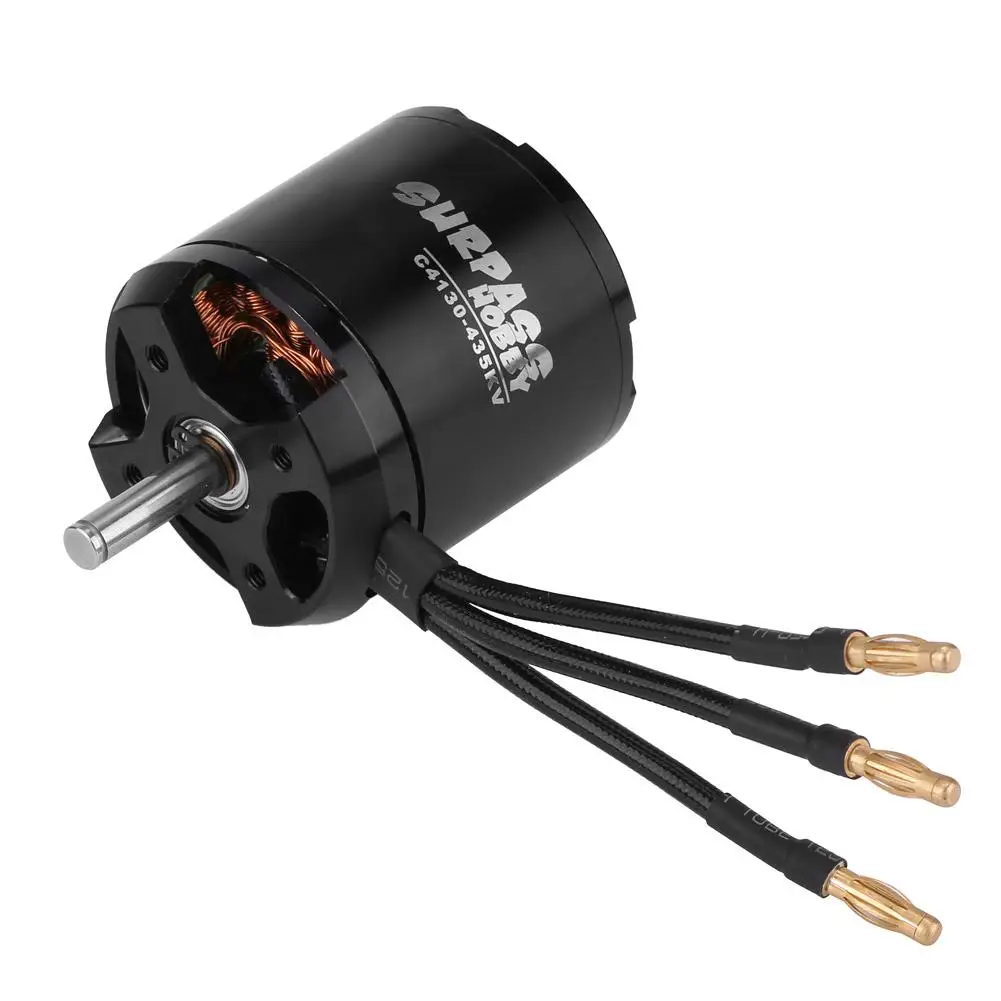 

Hot RC Motor C4110 890KV C4120 600KV C4130 435KV C5320 250KV CNC Aluminum Alloy Motor for RC Fixed Wing Aircraft Drone Motor