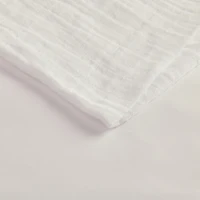 Kangobaby Plain White Super Soft Breathable Baby Muslin Photographic Background Blanket 2