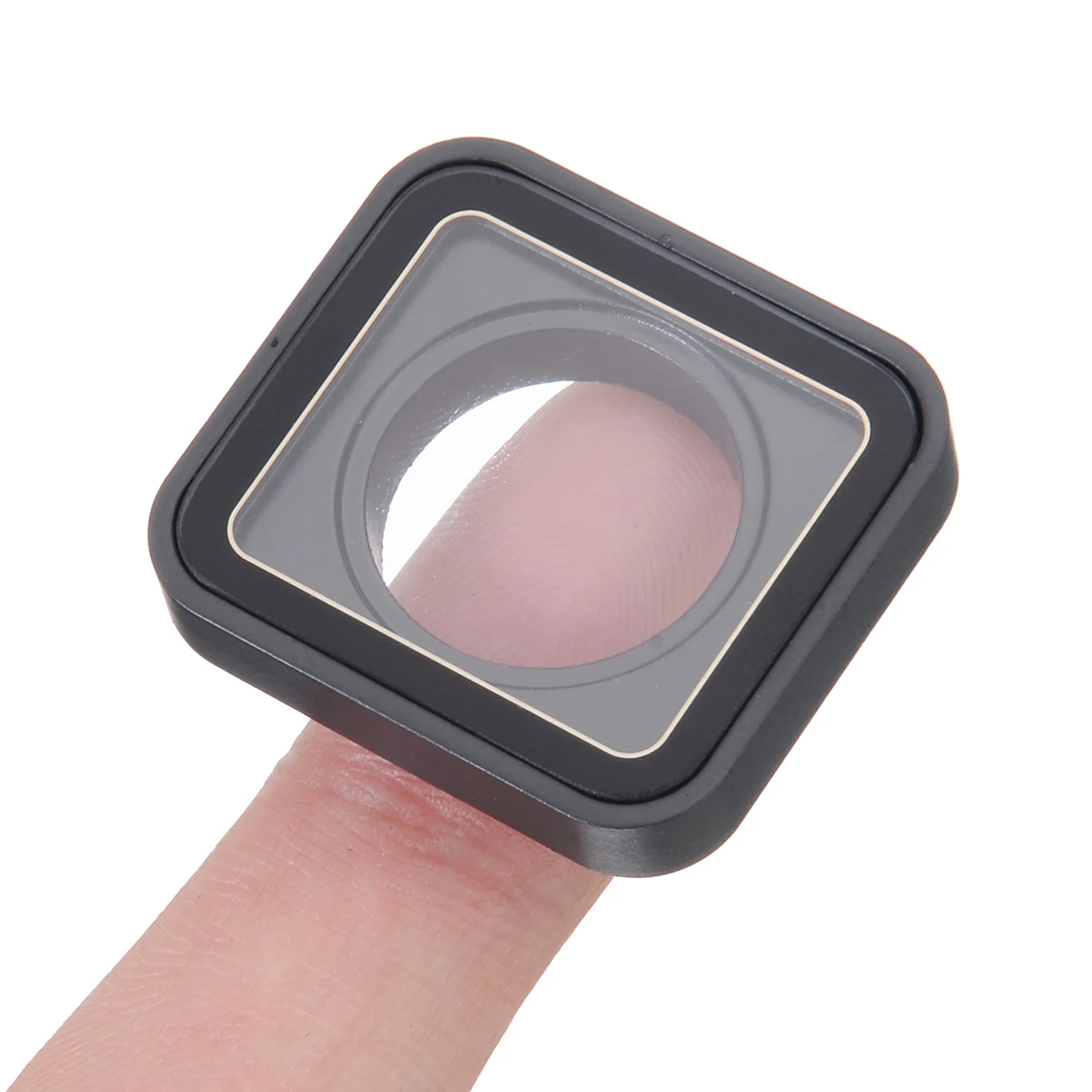 1PC High Quallity Camera Clear Glass Lens Protection Case Cover Replacement UV Lens Part Black For Go Pro Hero 5 6 7