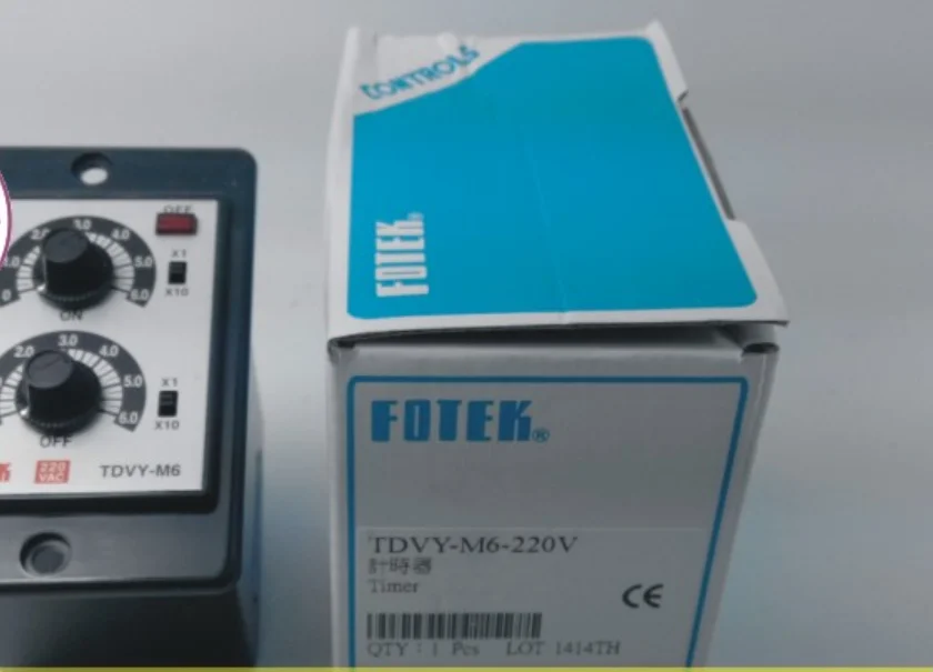 Тайваньский Yangming FOTEK таймер TDVN-M6-220V