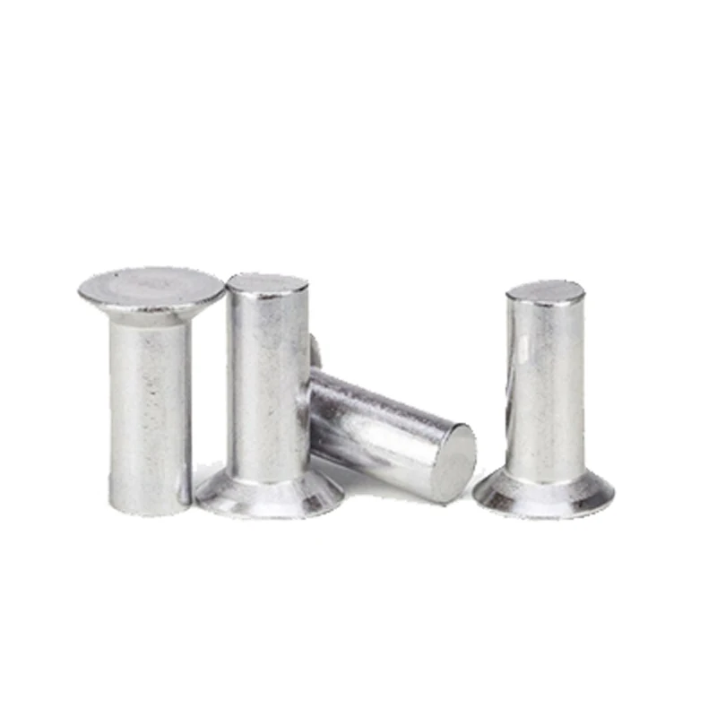 12pcs 6mm*27mm Countersunk head solid aluminum rivets hardware fasteners auto parts | Обустройство дома