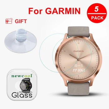 

5pcs/lot Tempered Glass Screen Protector For Garmin Forerunner 225 235 620 735XT 935 935xt 630 Vivoactive HR S60 Protective Film