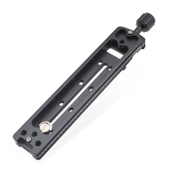 

NNR-200 Nodal Slide Rail Quick Release Plate Clamp Adapter for Macro Arca Aluminum Tripod Quick Release Plate Photography Access