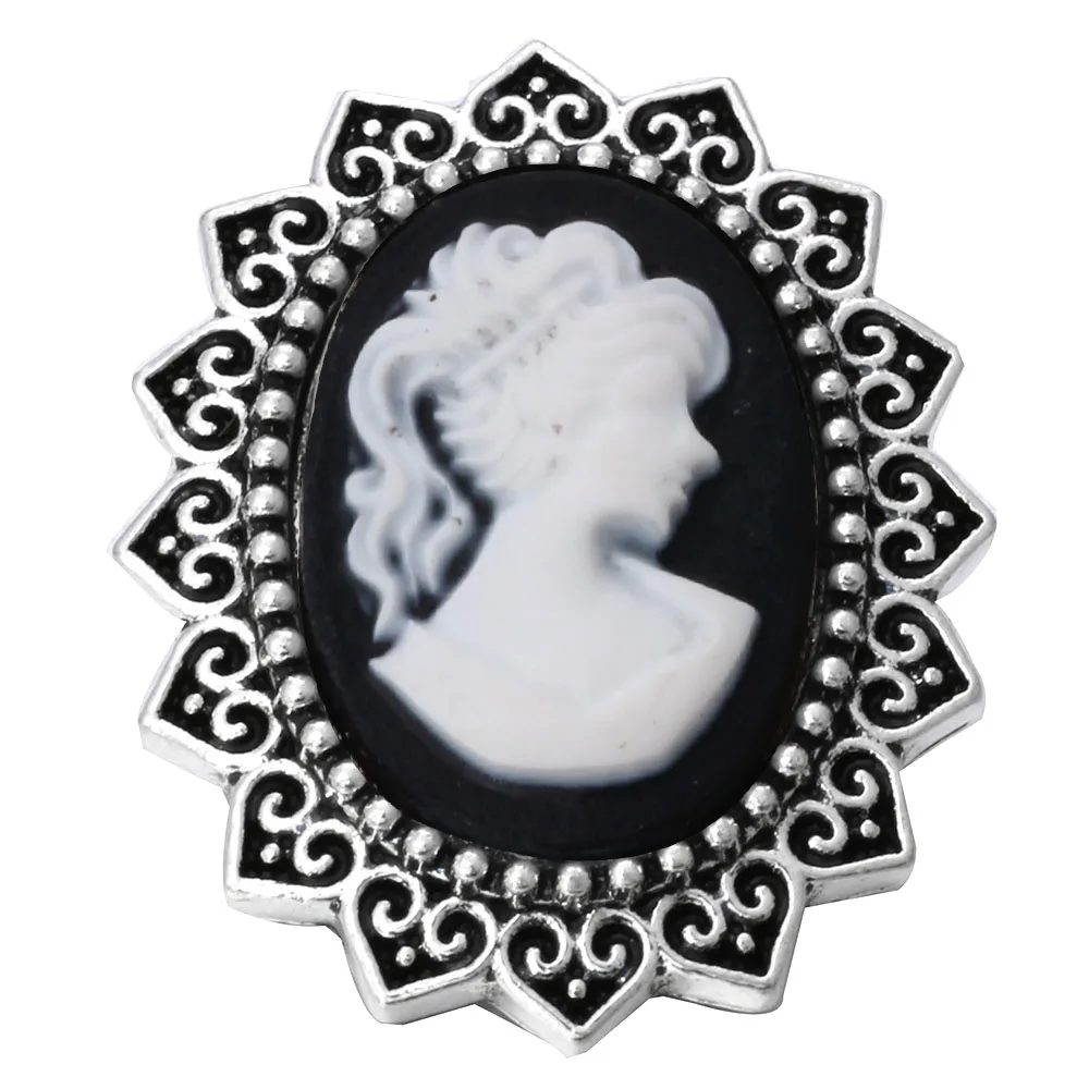 5pcs/lot Black Snap Jewelry Fashion Rhinestone Flower 18mm Snap Buttons For 18mm Leather Button Bracelet