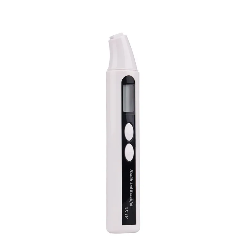 Синий Precise Detector LCD Digital Skin Oil Moisture Tester for Face Skin Care with Bio-technology Sensor Lady Beauty Tool Spa Monitor - Цвет: Синий