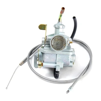 

1pcs Carburetor And 1pcs throttle cable Fits Honda CT70H CT70 Years 1969 to 1977 a gray throttle cable