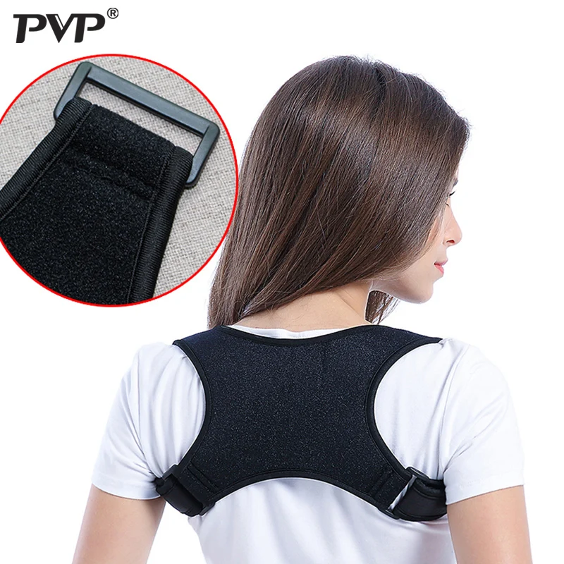 New Upper Back Posture Corrector Posture Clavicle Support Corrector Back Straight Shoulders Brace Strap Correct