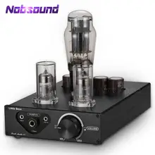 Nobsound HiFi класс вакуумная трубка усилитель для наушников лучший стерео аудио предусилитель Настольный предусилитель
