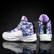 Высокая мужская баскетбольная обувь; дышащие ботильоны; уличные спортивные кроссовки для тренировок; мужские кроссовки; спортивная обувь; Zapatillas De Basque