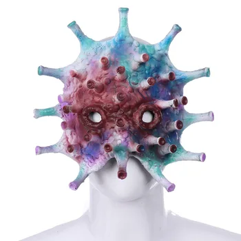 

Halloween Mask Face Cover DIY Props Decor Cosplay Costume Tricky Toys Foaming Portable Stretchable Nightclub Party Supplies