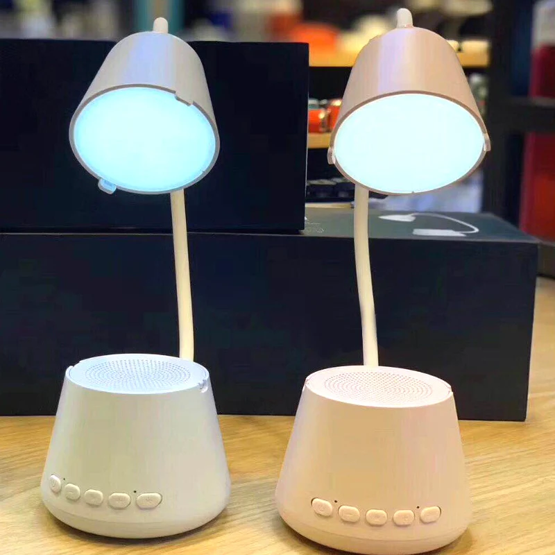 Портативный для домашего обеденного стола лампа Беспроводной Bluetooth Динамик