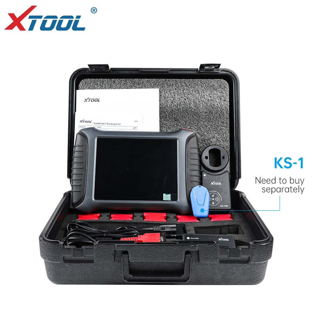 XTOOL новейший автомобильный программатор ключей OBD2 X100 PAD3 Профессиональные