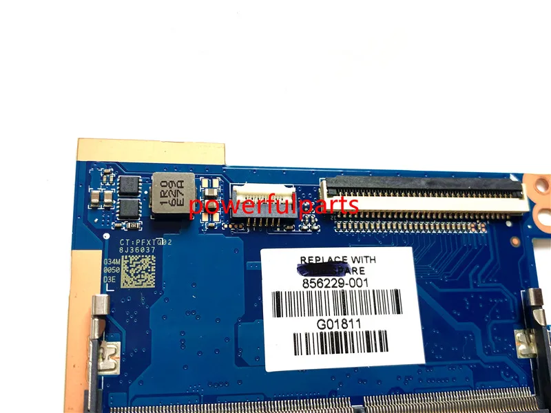 100% working for hp pavilion 15-au motherboard with i3-6100u together 856229-601 856229-501 856229-001 DAG34AMB6D0 N16S-GTR-S-A2 computer mother board