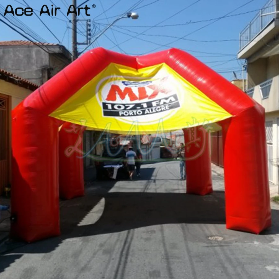 Newest-designed-4-legs-spider-tent-inflatable-gathering-party-station-stands-spider-dome-with-covers-for