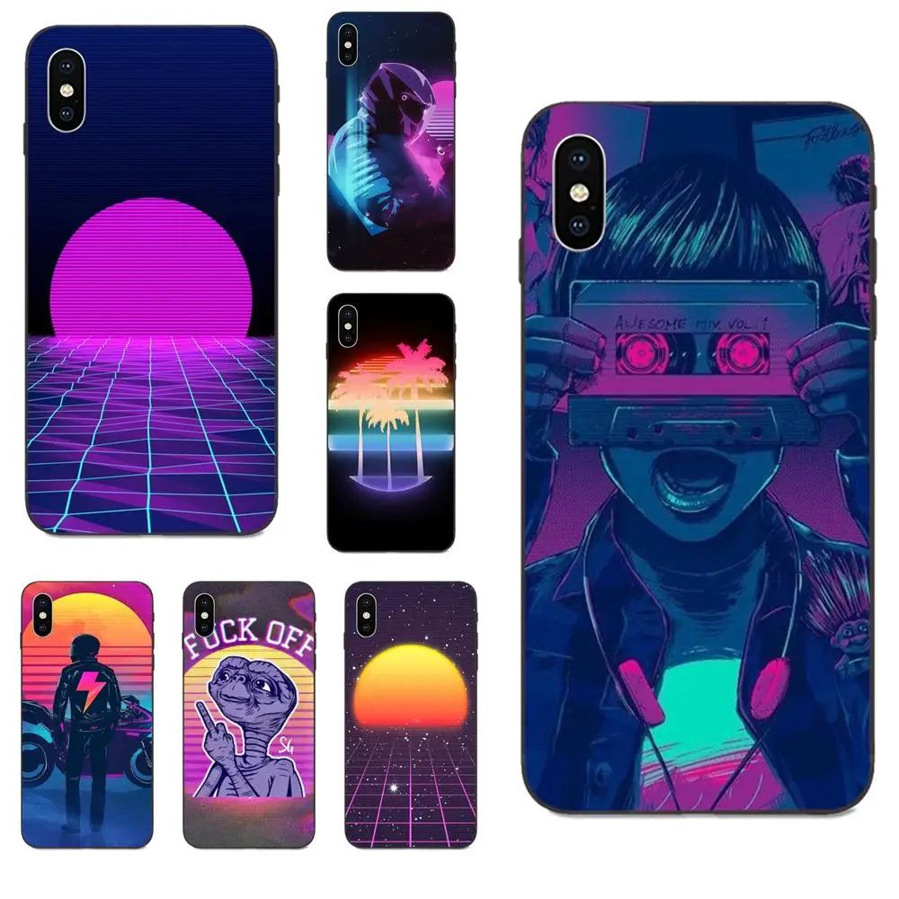 

Coque Shell Hot Retro Wave For Xiaomi Mi Mix Max Note 2 2S 3 5X 6 6X 8 9 9T SE A1 A2 A3 CC9e Lite Play Pro F1