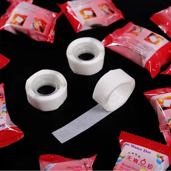 

100pcs/roll Dot Super Sticky Double Sided Rubber Adhesive Balloon Party Wedding Decor Baby Shower Birthday Party Decorations