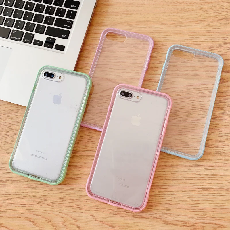 Candy Color Bumper Transparent Case For Iphone 11 Pro Max 7 8 Plus Se Tpu Pc Shockproof Armor Cover For Iphone X Xs Max Xr Phone Case Covers Aliexpress Candy Color Bumper Transparent Case For Iphone 11 Pro Max 7 8 Plus Se Tpu Pc Shockproof Armor Cover For Iphone X Xs Max Xr Phone Case Covers Aliexpress