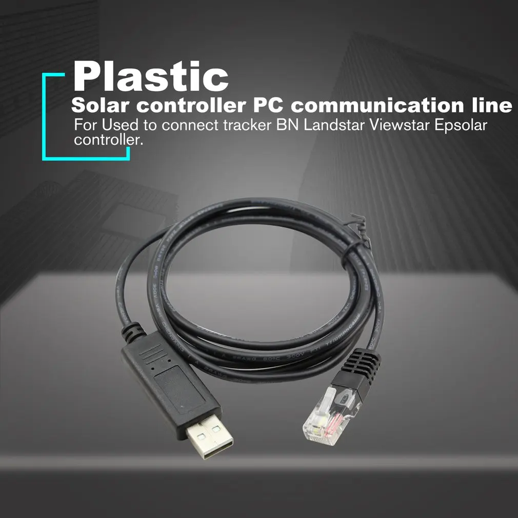 CC-USB-RS485-150U-3.81 Солнечный контроллер ПК Коммуникационный кабель для EPsolar Itracer Etracer MPPT Солнечный контроллер заряда