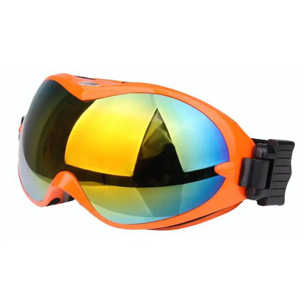 Очки для сноубординга, лыжные очки, двухслойные, анти-туман, УФ-защита, очки для зимнего катания на коньках, большая маска на молнии, чехол