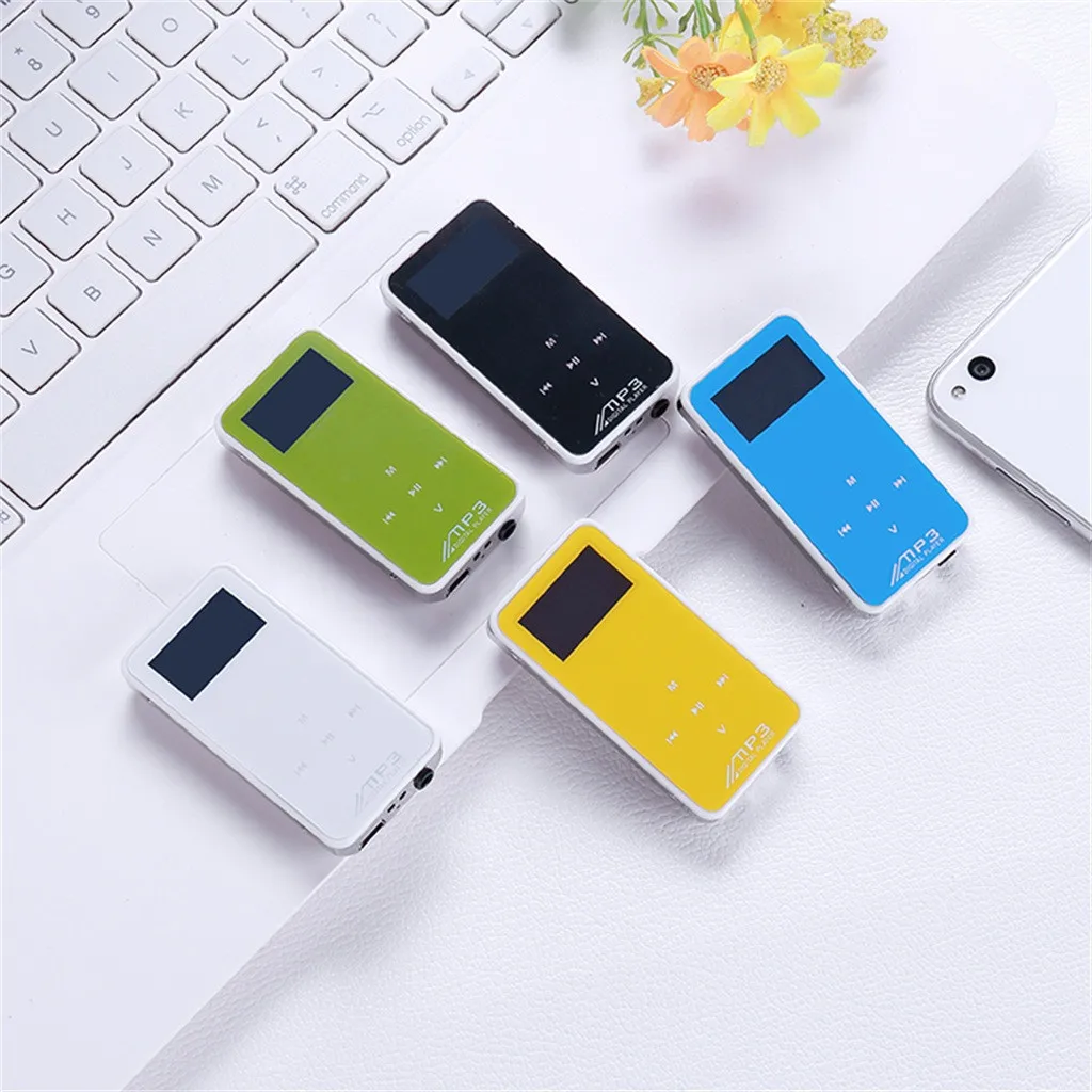 MP3 плеер черный Слот для карты microSD и fm-радио Портативный hifi без потерь звук воспроизводит аудио файлы в большом количестве форматов Plug and Play