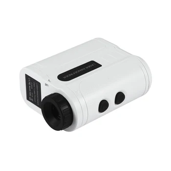 

GOLF RANGE FINDER W/ FLAG-LOCK, SLOPE And VIBRATION (WHITE) 600M Multi-function Mode High Quality Rangefinder