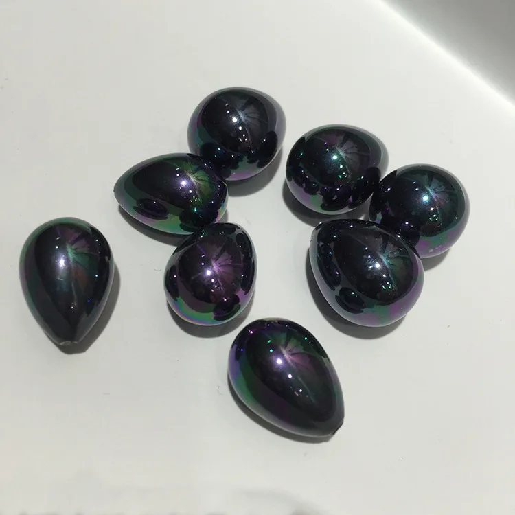 DIY сережки, бусины, аксессуары, пришельцы из ракушек, бусины, многотехнические, в форме капли, пять цветов Bev бусины