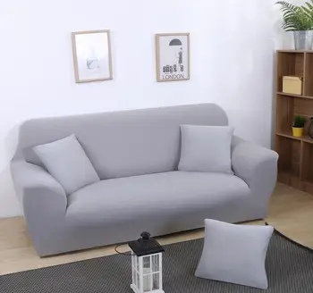 

40 Polyester Sofa Cover Slipcovers All-inclusive Couch Case Cheap Sofa Cover Solid Color European Style Couch Cover Set