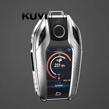 

TPU Car Fully Key Case Cover Fully Key Shell Remote Key Protector for BMW 7 Series 740 6 Series GT 5 Series 530i X3 Display Key