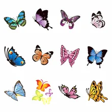 YZWLE 1 лист на выбор бабочка серия наклейки для ногтей водяные наклейки для ногтей искусство переводные наклейки s для ногтей