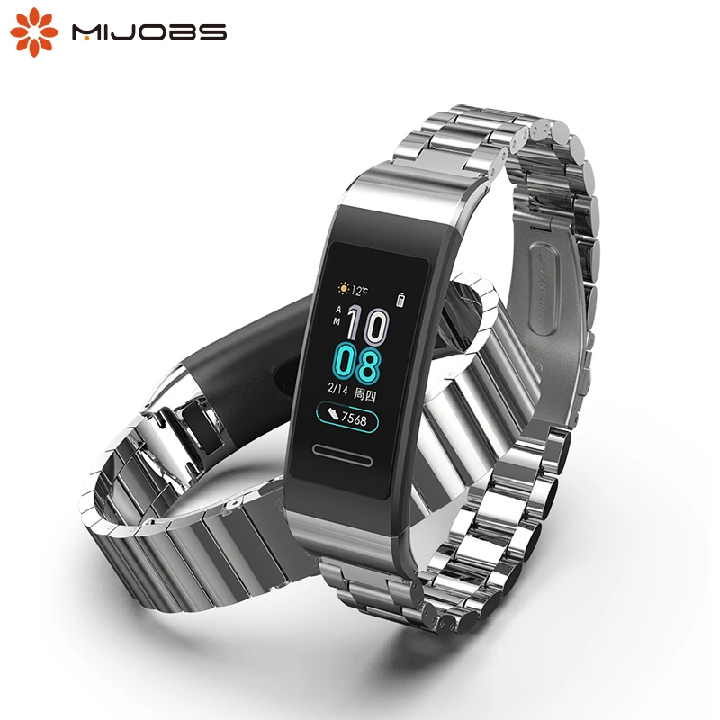 For Huawei Band 4 Pro Strap Metal Wrist Bracelet for Huawei Band 3  Wristbands for Huawei Band 3 Pro Strap Leather Pulsera Correa|Smart  Accessories| - AliExpress