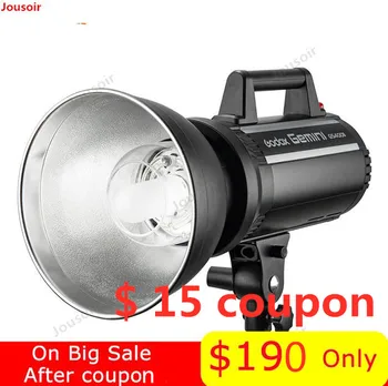 

Godox GS400II GS400 II 400Ws GN65 Professional Studio Strobe with Built-in Godox 2.4G Wireless X System Offers Shooting CD50 T03