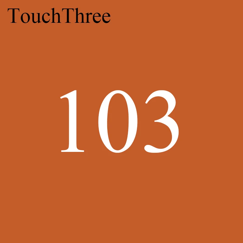 103 Touchthree на выбор, Цветной Художественный маркер на спиртовой основе, двойная головка, маркерная кисть для рисования, ручка для художника, школьные товары для рукоделия - Цвет: 103