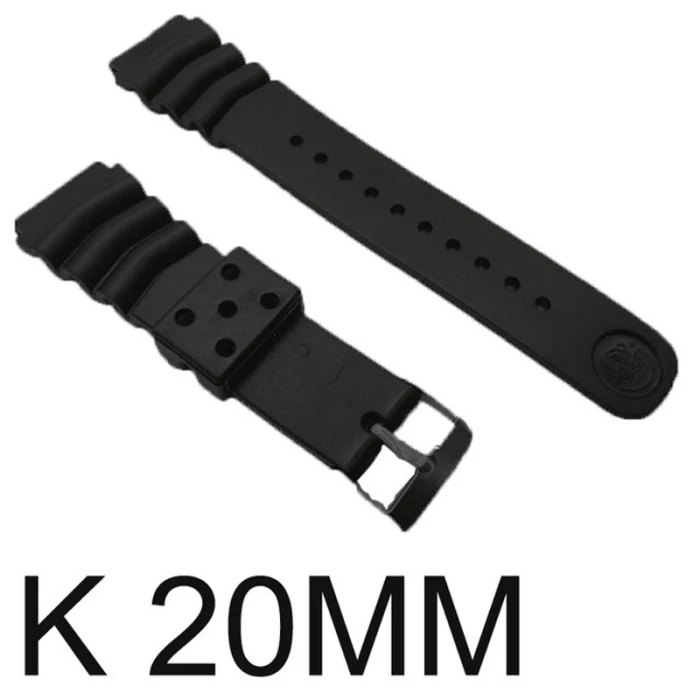 Ремешок для часов 16 мм 18 мм 20 мм 22 мм резиновый ремешок для часов замена электронных наручных часов спортивные ремешки для часов Reloj