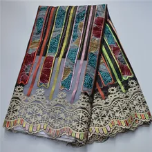 Африканская Высококачественная восковая кружевная ткань Новое поступление Анкара восковая кружевная ткань Африканская для женского платья