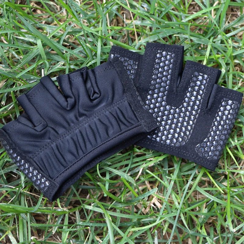 1Pair Anti-skid Gym Gloves Breathable Body Building Exercise Training Sports Fitness Gloves Men&Female Crossfit Exercise Sports (18)