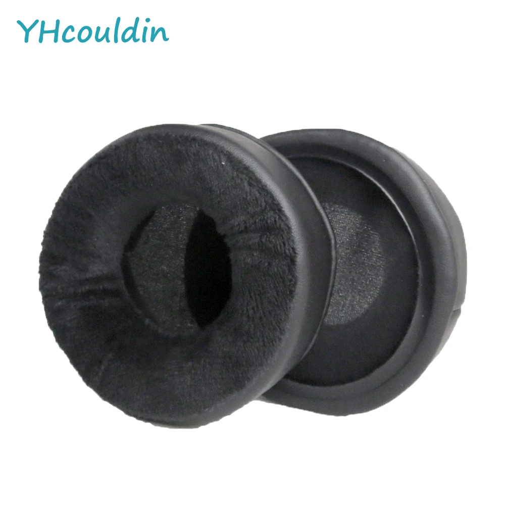 YHcouldin Thick Velvet Ear Pads for Sennheiser HD540 HD540II Headphones Replacement Ear Cushions Super Soft Black Earpads Cover