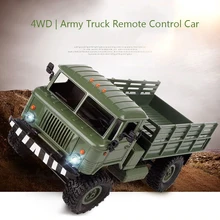1:16 моделирование беспроводной пульт дистанционного управления военный грузовик зарядка пластиковый пульт дистанционного управления автомобиль мальчик подарок Дистанционное управление грузовик игрушка
